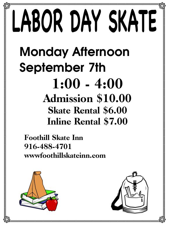LABOR DAY SKATE FP 2026