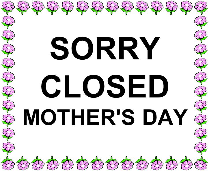 closed Mother day
